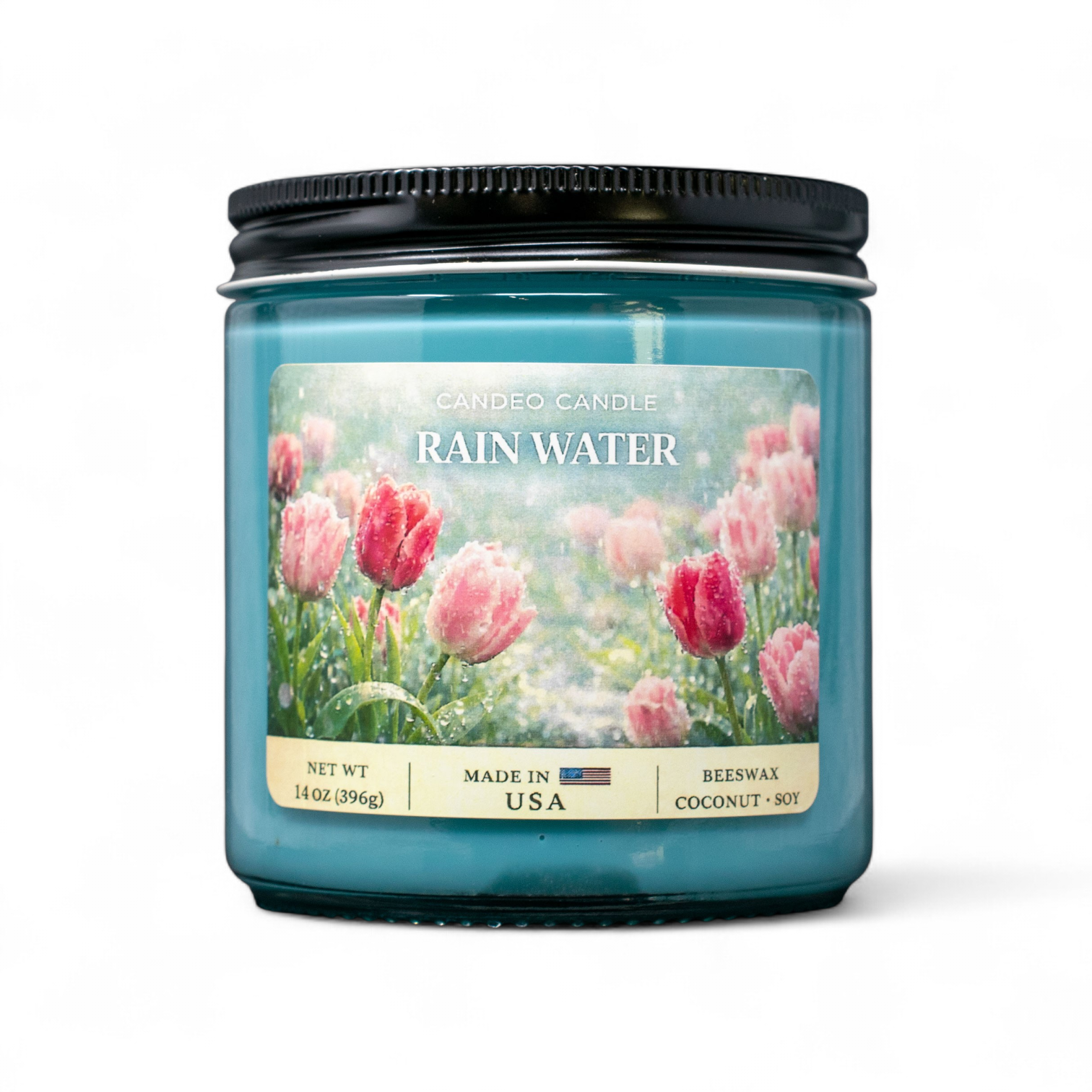 Rain Water, 14oz Soy Candle Jar